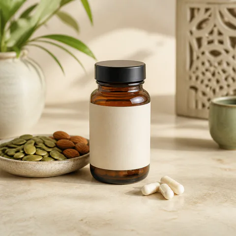 Ilustrasi kategori produk untuk Doctor's Best High-Absorption Magnesium Glycinate, bukan gambar pek sebenar