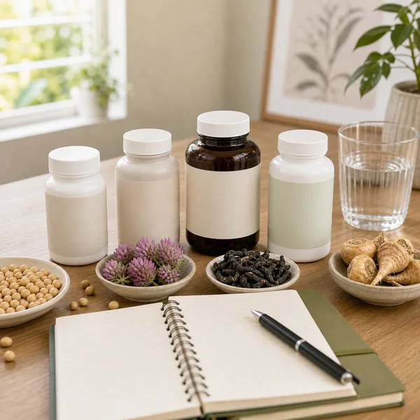 Ilustrasi kategori suplemen untuk semakan Nature's Way Remifemin Black Cohosh, bukan gambar pek sebenar